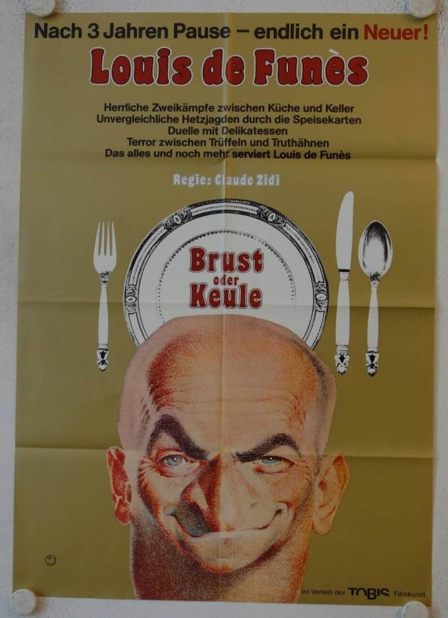 The Wing and the Thigh original release german movie poster